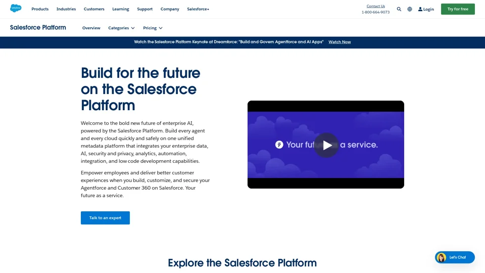 Salesforce Platform for Application Development | Salesforce US