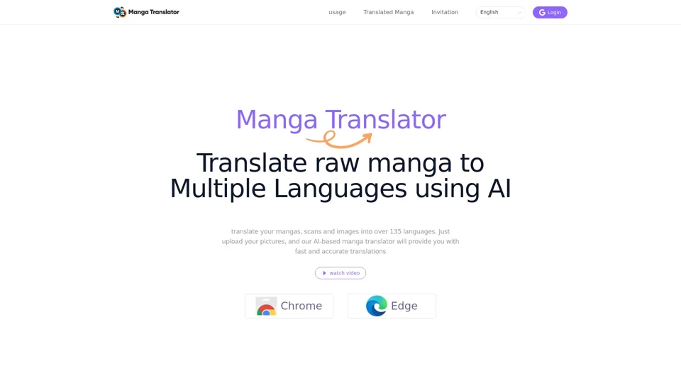 Manga Translator - manga translator extension