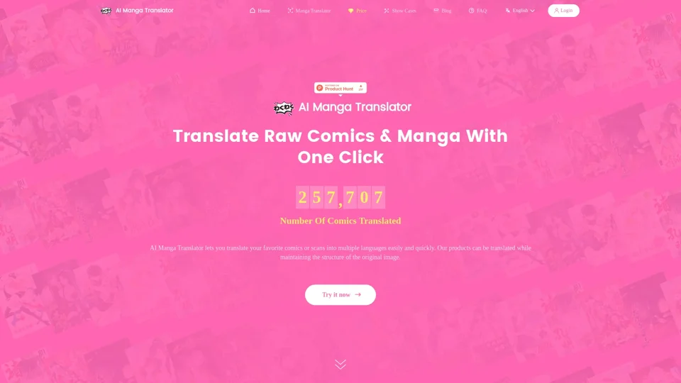 AI Manga Translator - Precise Online Manga Translation