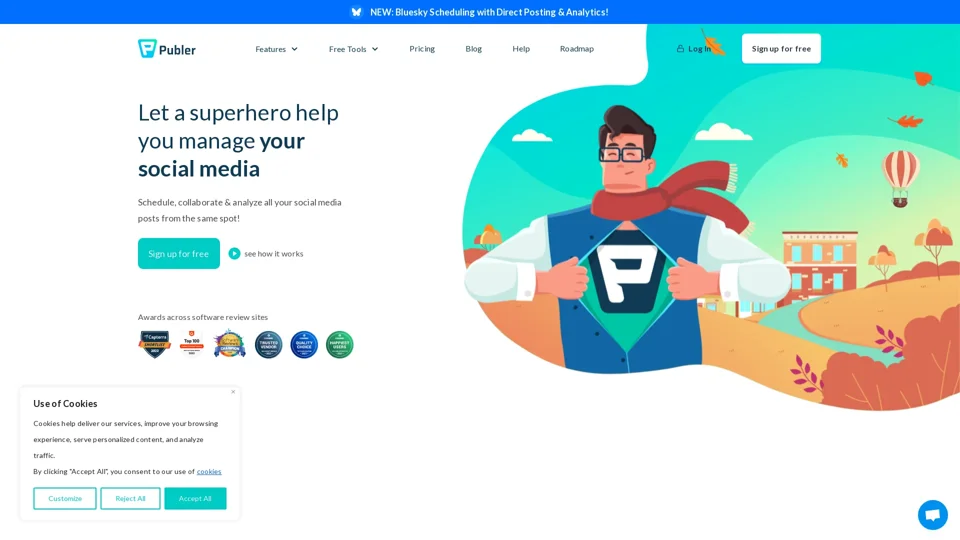 Publer | Your Ultimate Social Media Management Superhero