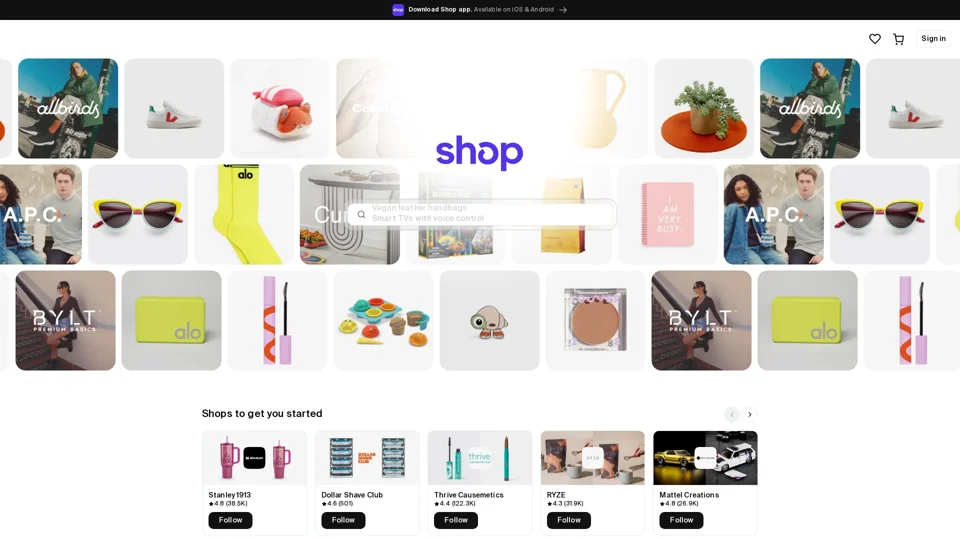 Shop | The most amazing way to shop online