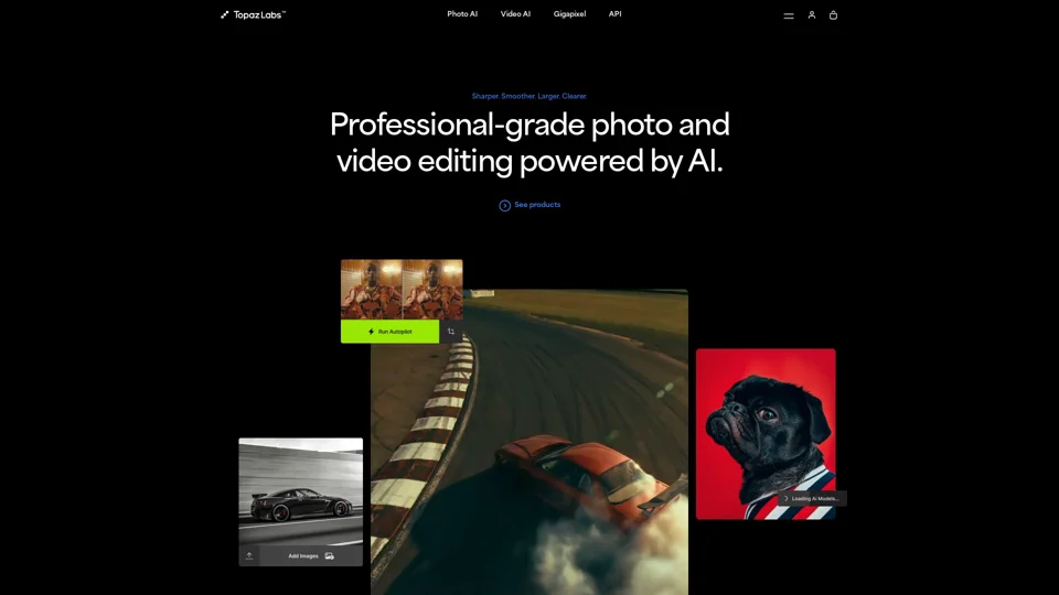 Topaz Labs | Professional-grade photo and video editing powered by AI.