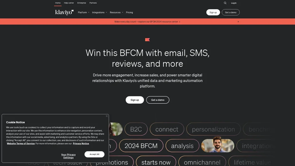 Marketing Automation for Email Marketing, SMS & CDP - Klaviyo