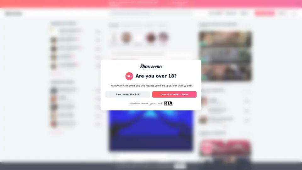 Sharesome.com | The first free adult social community