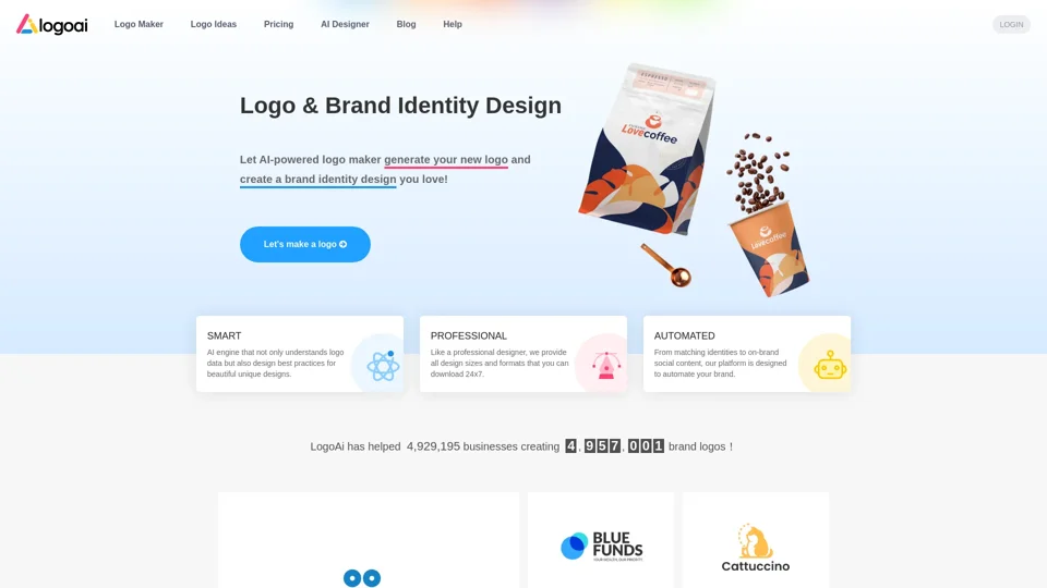 Design A New Logo & Brand Identity You Love! - LogoAI.com