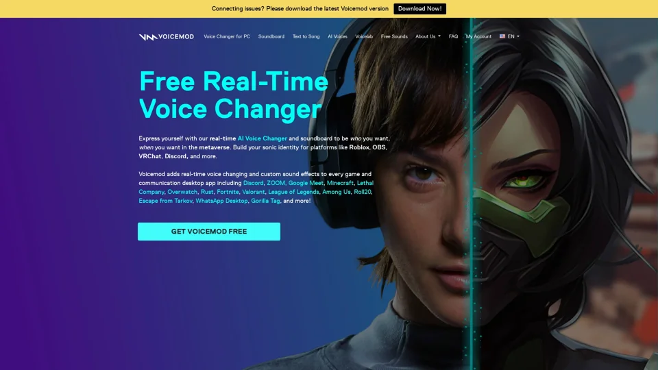 Free Real Time Voice Changer for PC & Mac - Voicemod