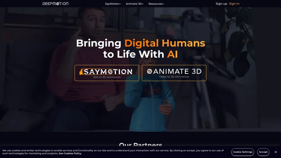 DeepMotion - AI Motion Capture & Body Tracking