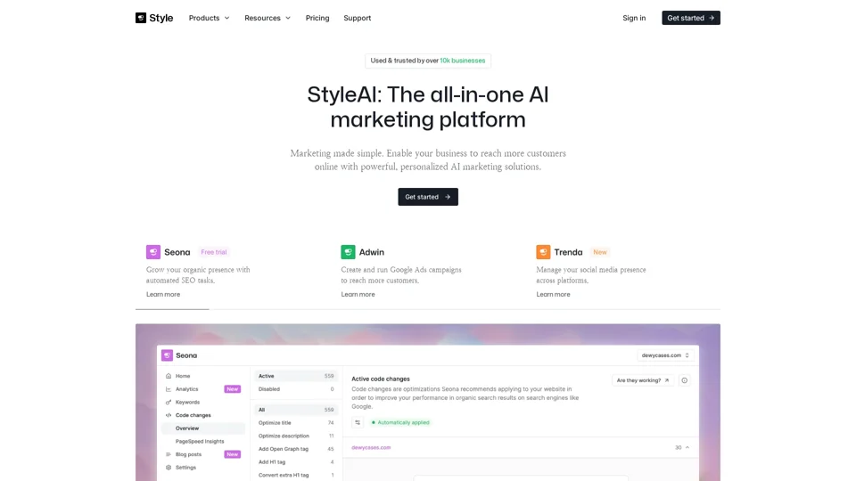 Boost Your Business with AI-Driven SEO and Google Ads | StyleAI