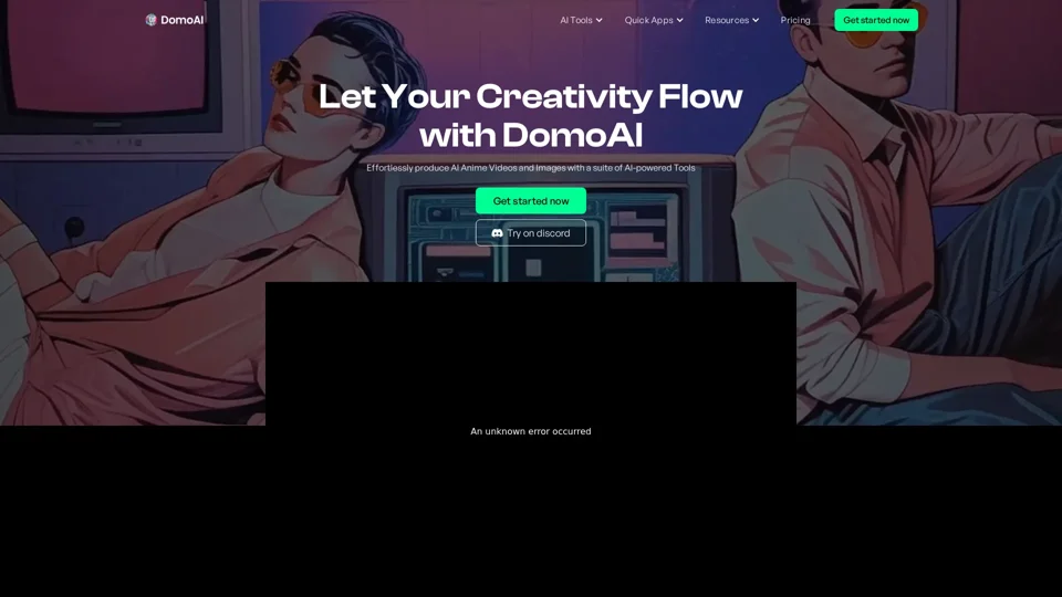 DomoAI | AI Art Generator & Video to Animation Converter