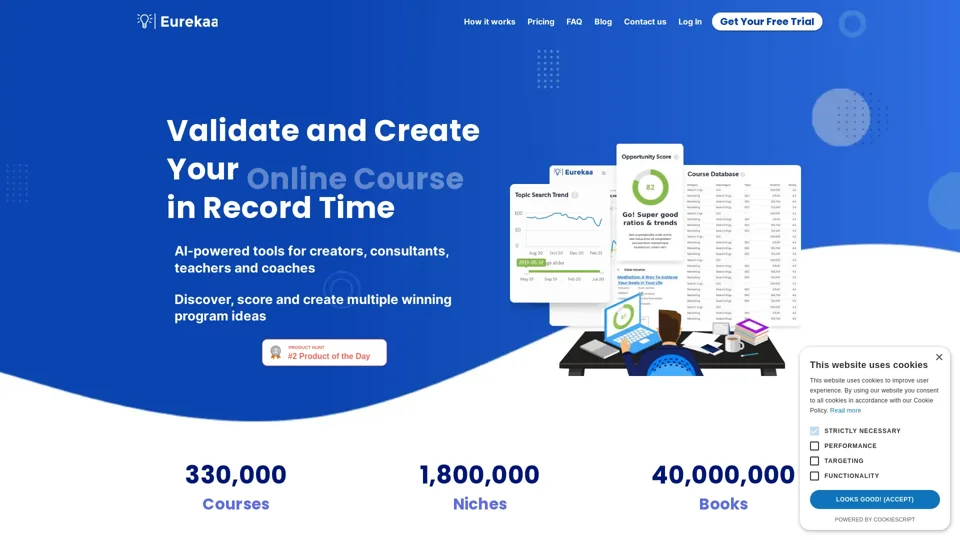 Eurekaa | Validate and create course in record time