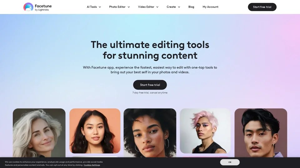 Your Everyday Editing Tool Companion | Facetune