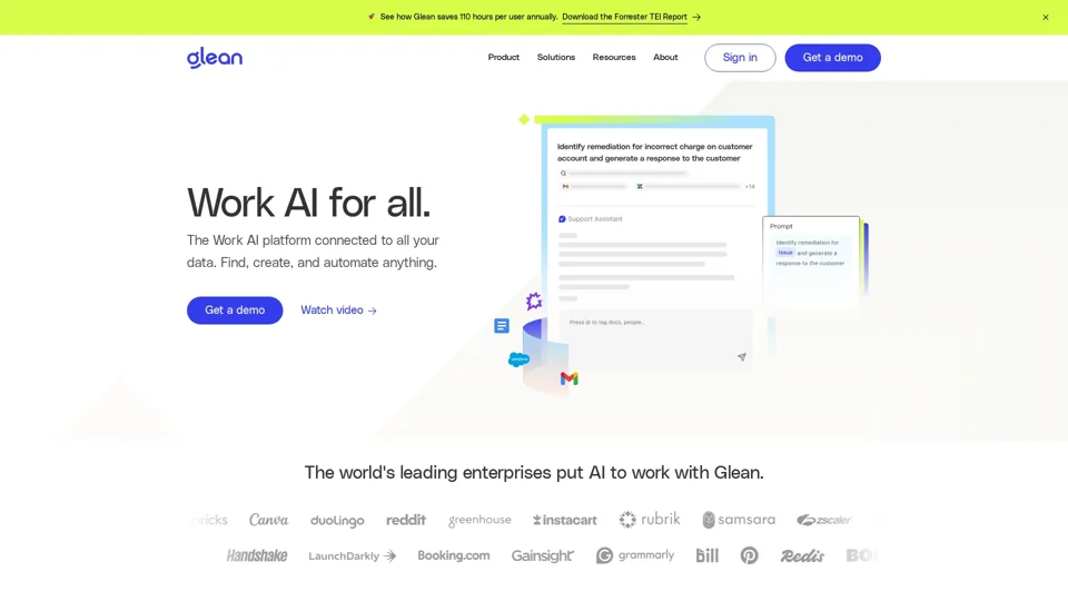 Work AI for all | Glean