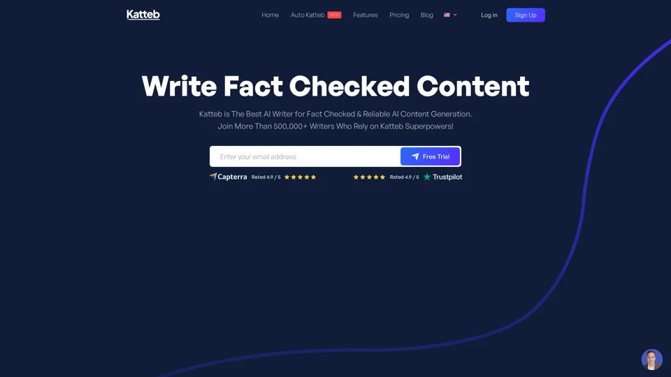 Katteb - Fact Checked AI Writer