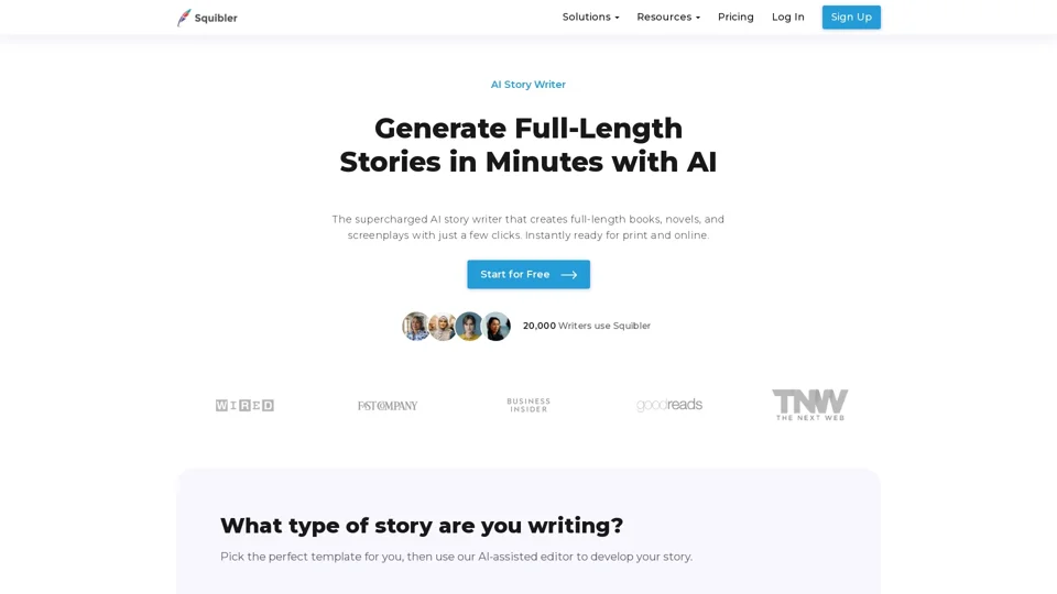 Squibler: AI Story Writer