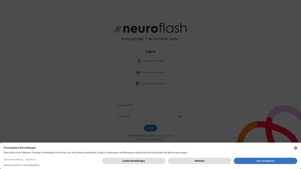 App | neuroflash