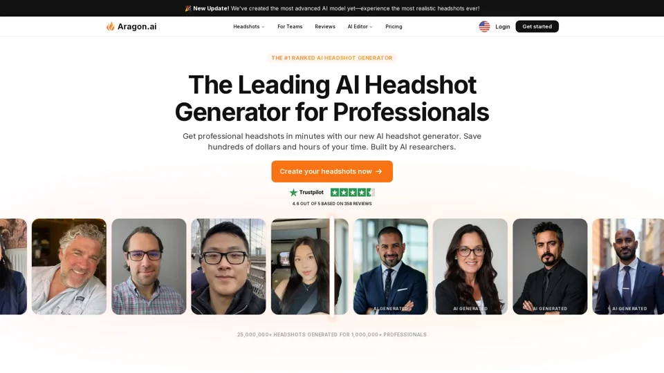 The World’s Most Popular AI Headshot Generator