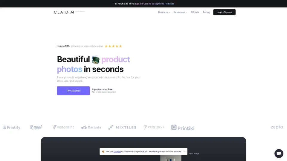 AI Product Photography Suite - Claid.ai