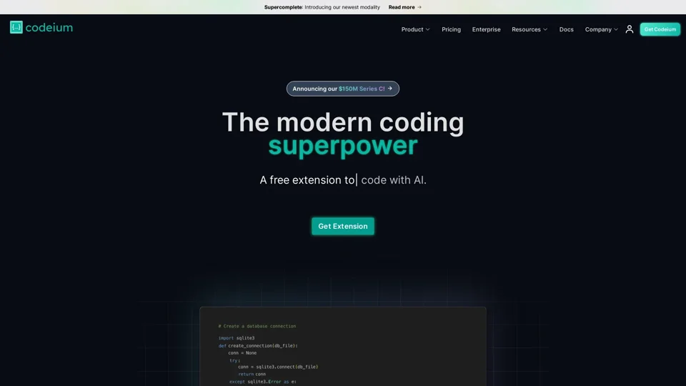 Codeium · Free AI Code Completion & Chat