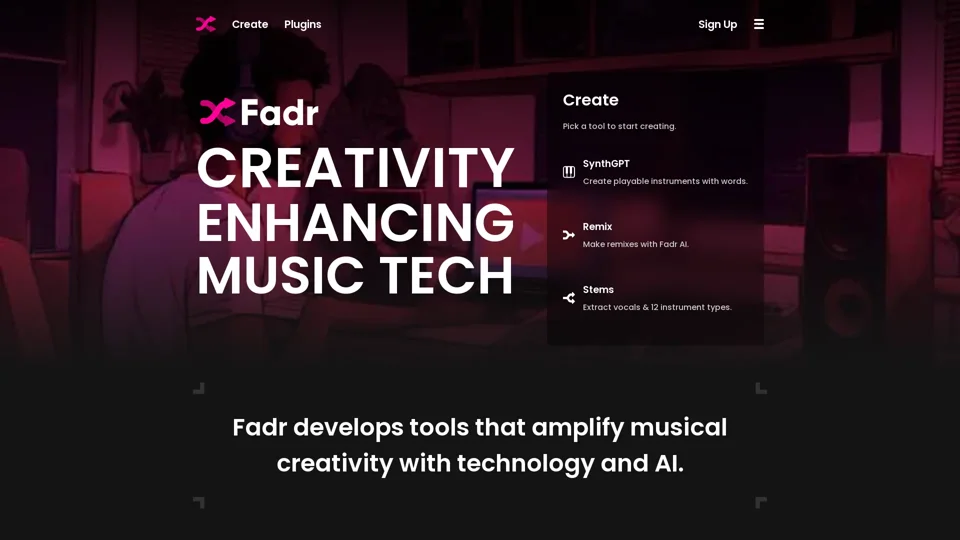 AI Music Maker - Fadr