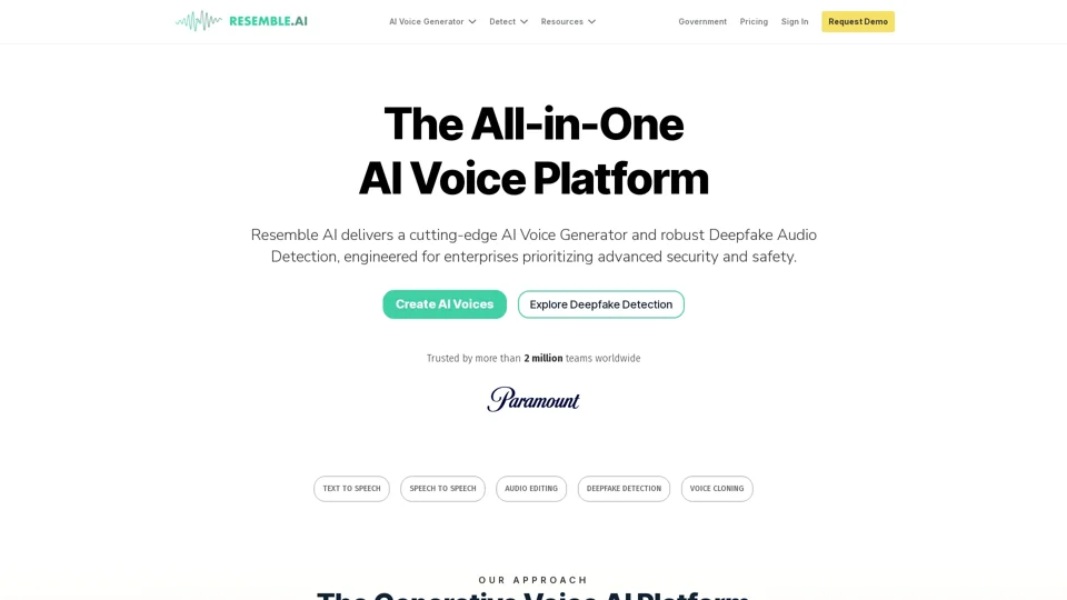 AI Voice Generator with Text to Speech and Speech to Speech