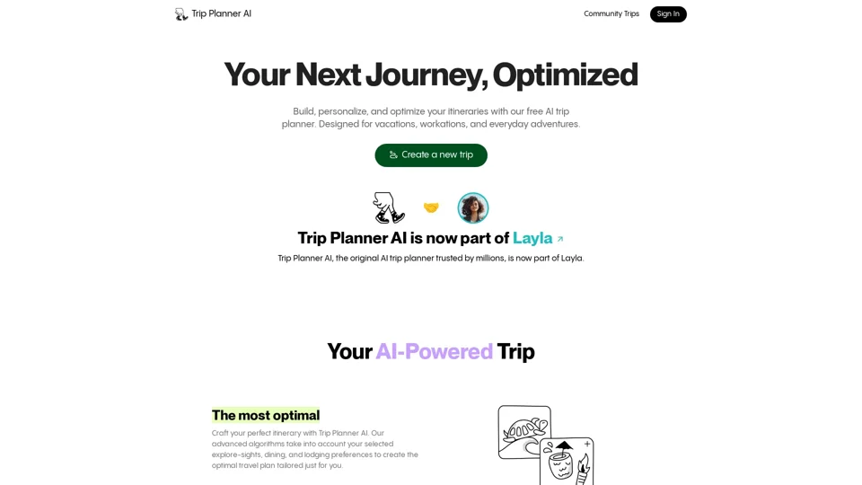 Trip Planner AI: Free & Customizable Travel Itinerary App