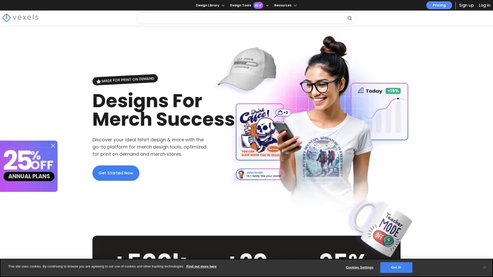 Make Merch Now: Pro Designs Made Easy | Vexels