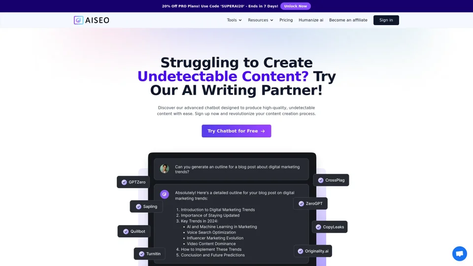 AISEO - Your AI writer for SEO.