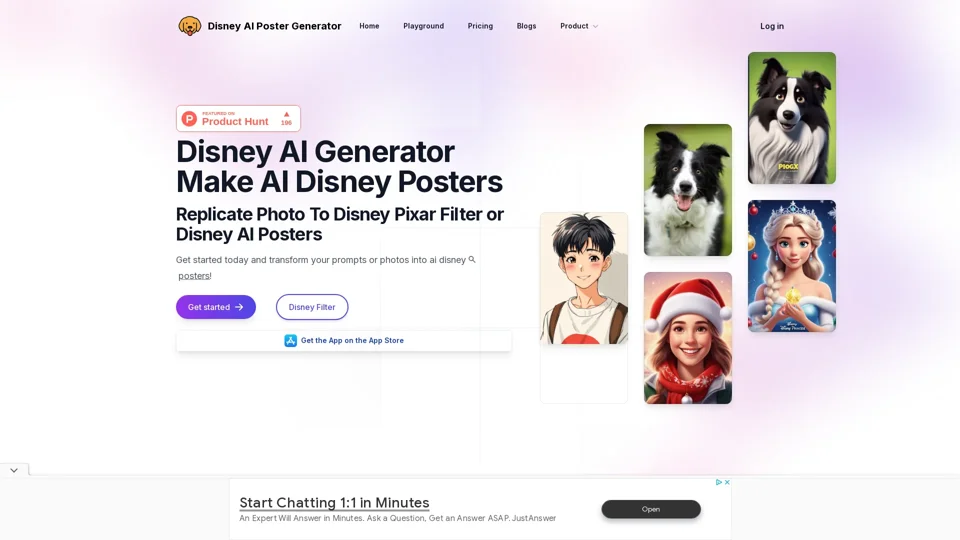 Disney AI Poster - AI Movie Poster Generator