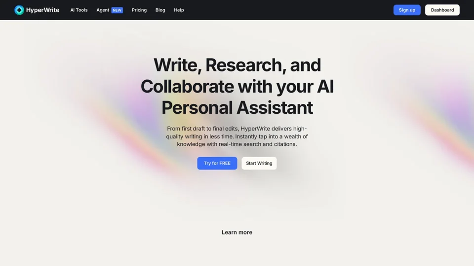 HyperWrite | AI Writing Assistant