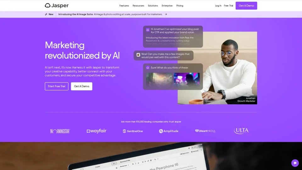 Jasper | AI copilot for enterprise marketing teams