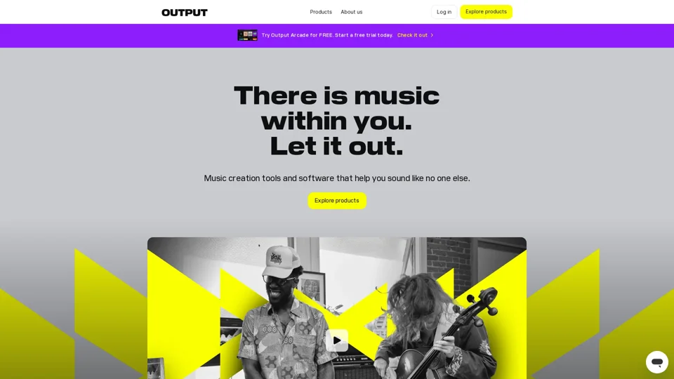 Output - Creative tools for musicians, by musicians.