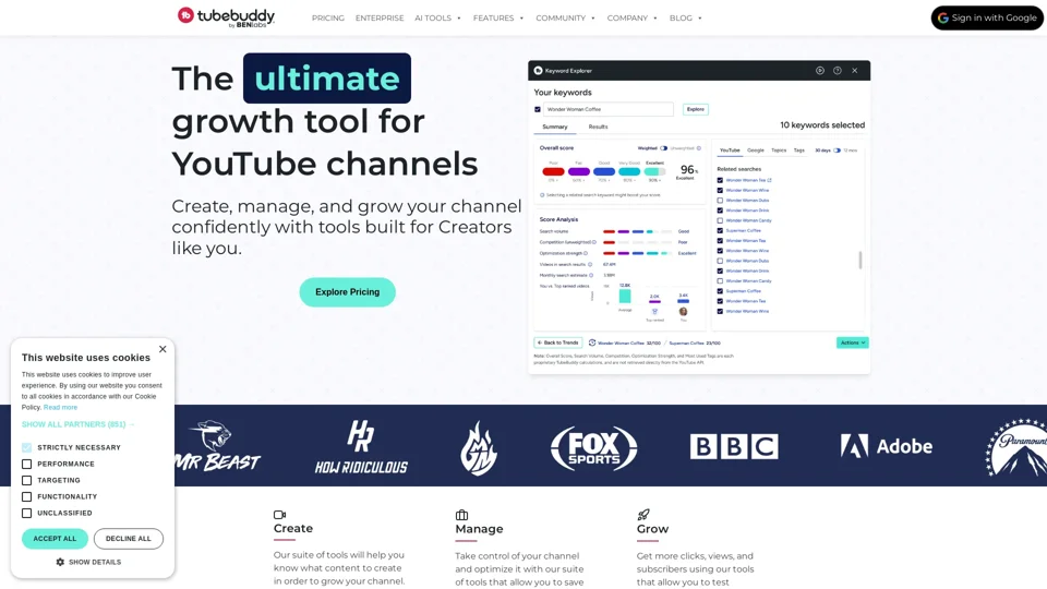 Grow Your YouTube Channel with TubeBuddy Extension