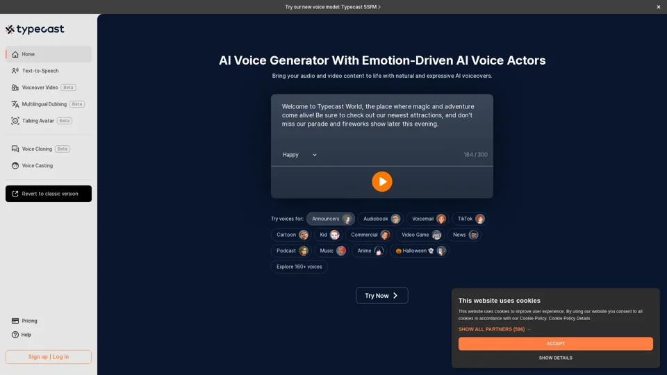 Online AI Voice Generator & Content Creation Tool