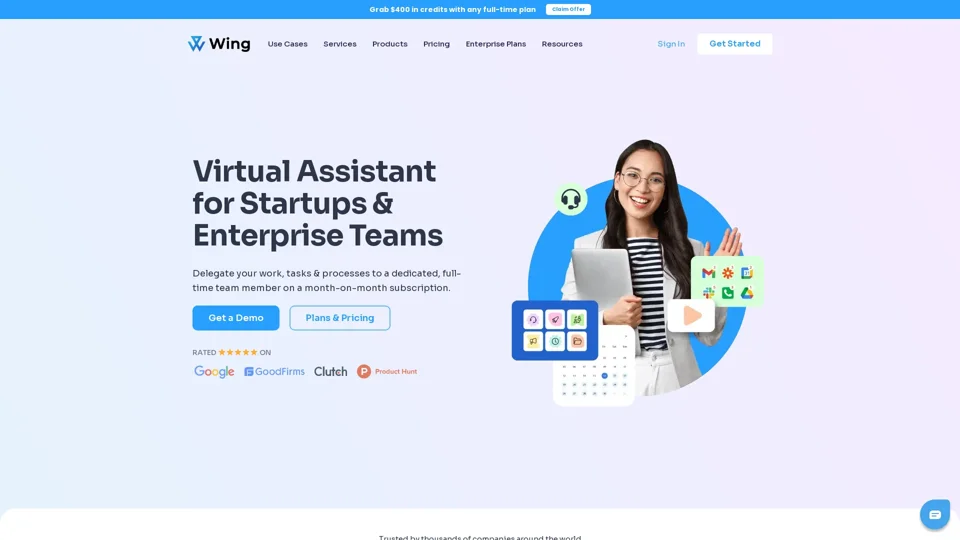 Wing Assistant: Top 0.5% Virtual Assistants in Admin, Sales, Marketing and More - Wing Assistant