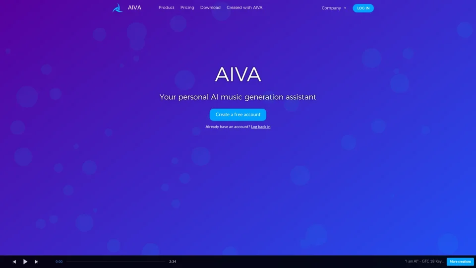 AIVA, the AI Music Generation Assistant