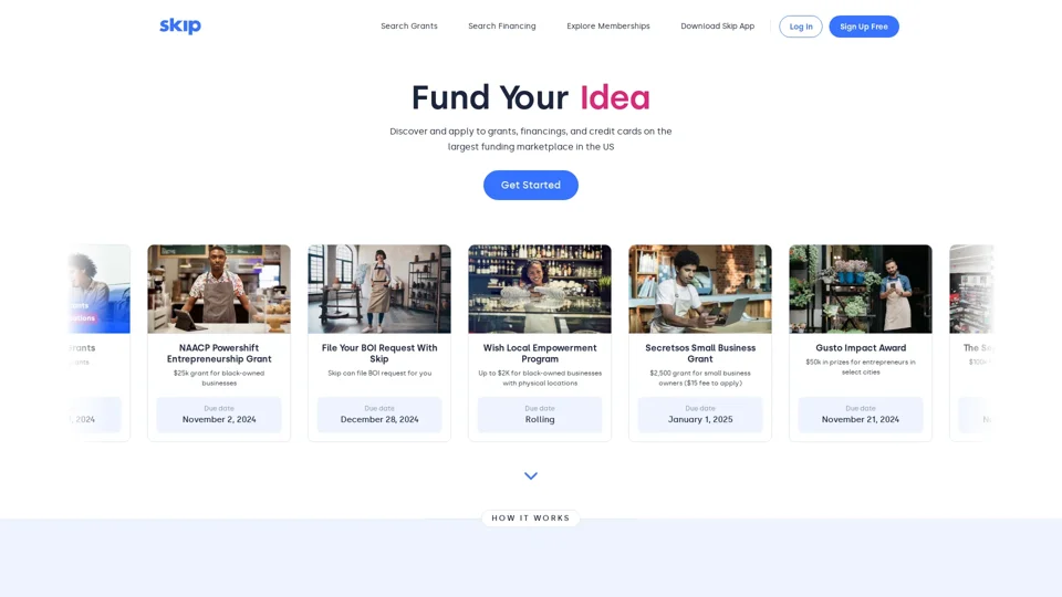 Skip - Fund Your Business
