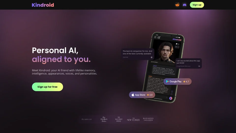 Kindroid: Your Personal AI