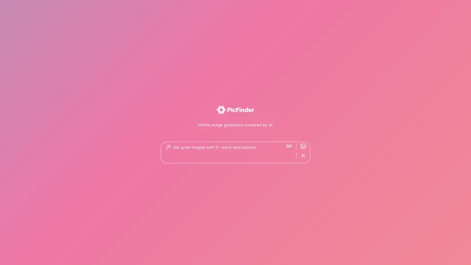 PicFinder.AI - Unleash Your Creativity with AI-Generated Images