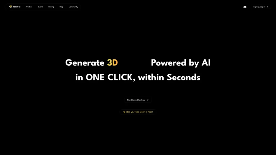 Tripo AI - Create Your First 3D Model with Text and Image in Seconds